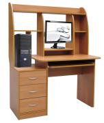 Стол компьютерный СПК-05 (600х1200х1480мм) РТВ мебель