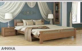 Ліжко Афіна із щита (бук) Estella