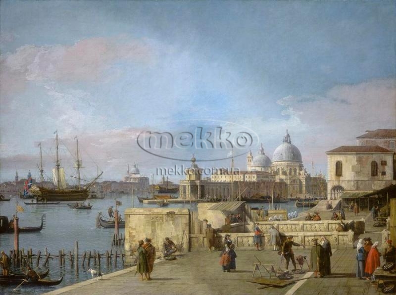 Вхід на Гранд-канал з Моло, Венеція, Антоніо Каналетто Розмір картини 50х67см