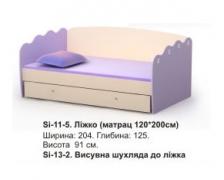Ліжко Si-11-5 (за комплект) Silvia BRIZ
