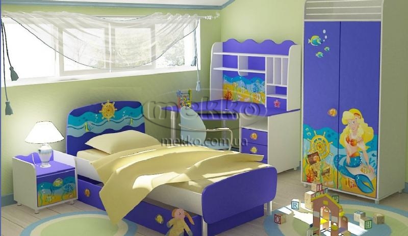 Купити дводверну шафу в дитячу кімнату Od-02-4 Ocean BRIZ у місті Миколаїв